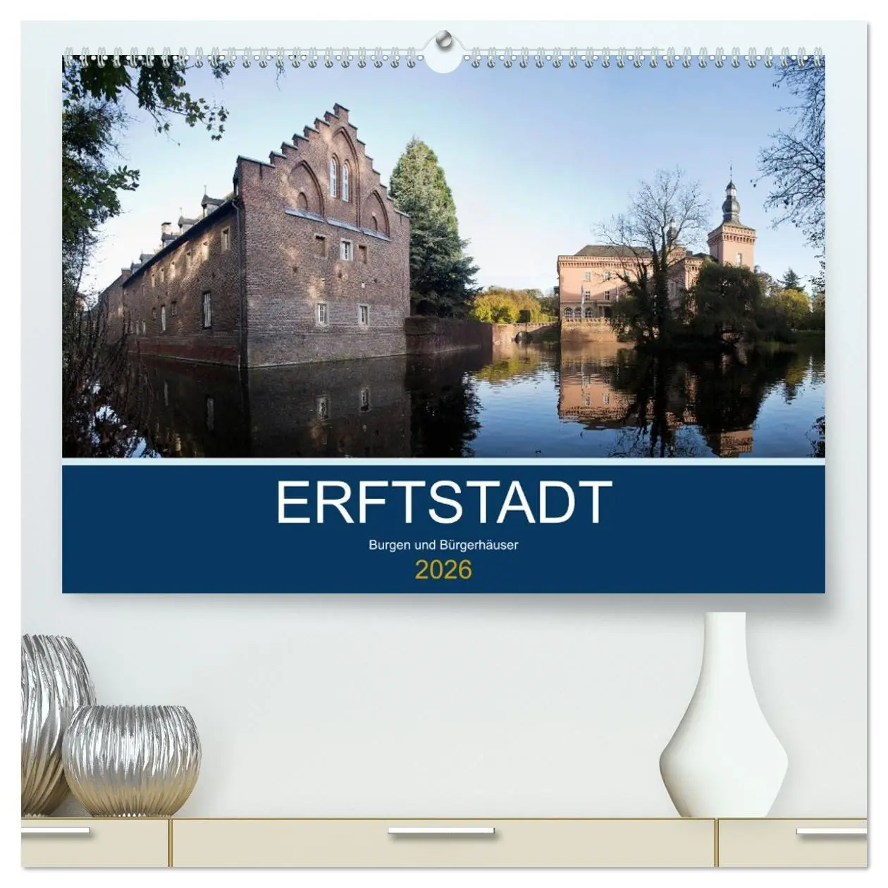 Cover: 9783457730546 | ERFTSTADT - Burgen und Bürgerhäuser (hochwertiger Premium...