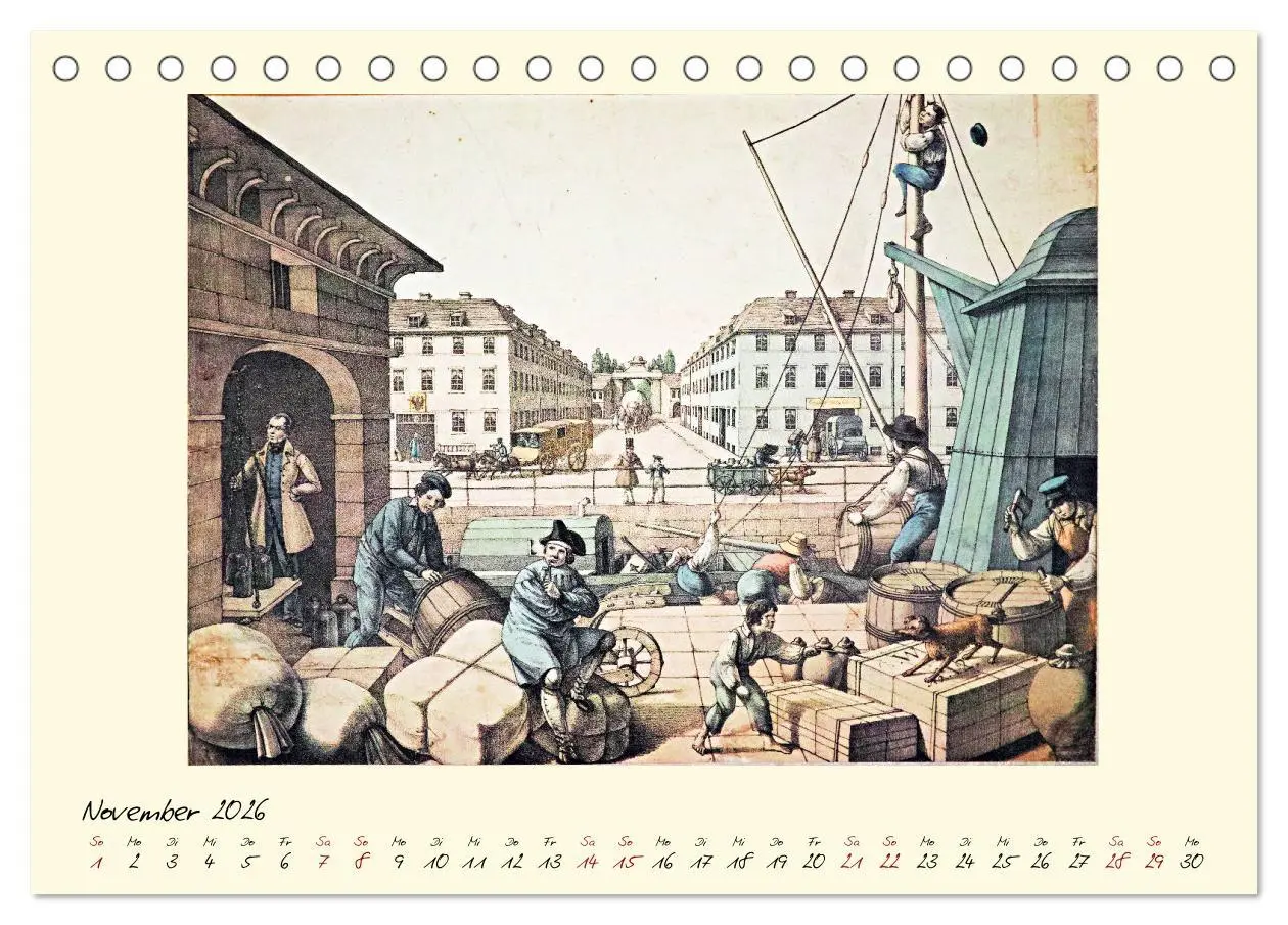 Bild: 9783457800546 | Alltagsleben der Biedermeier-Zeit (Tischkalender 2026 DIN A5 quer),...