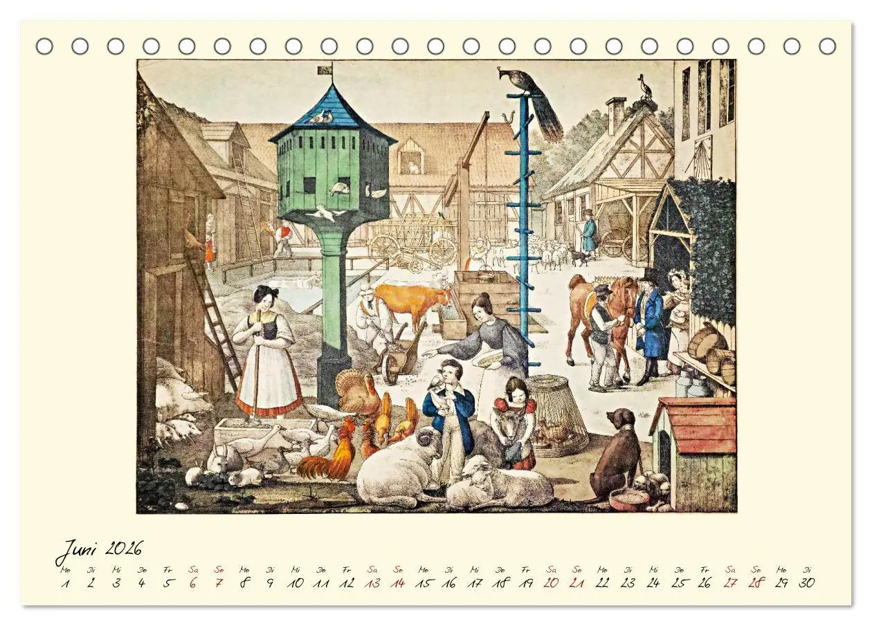 Bild: 9783457800546 | Alltagsleben der Biedermeier-Zeit (Tischkalender 2026 DIN A5 quer),...