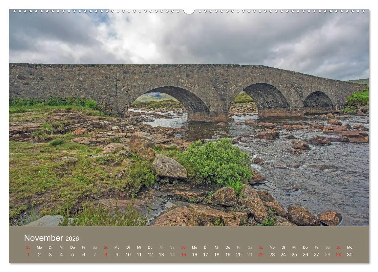 Bild: 9783516130546 | Historisches Schottland (Wandkalender 2026 DIN A2 quer), CALVENDO...