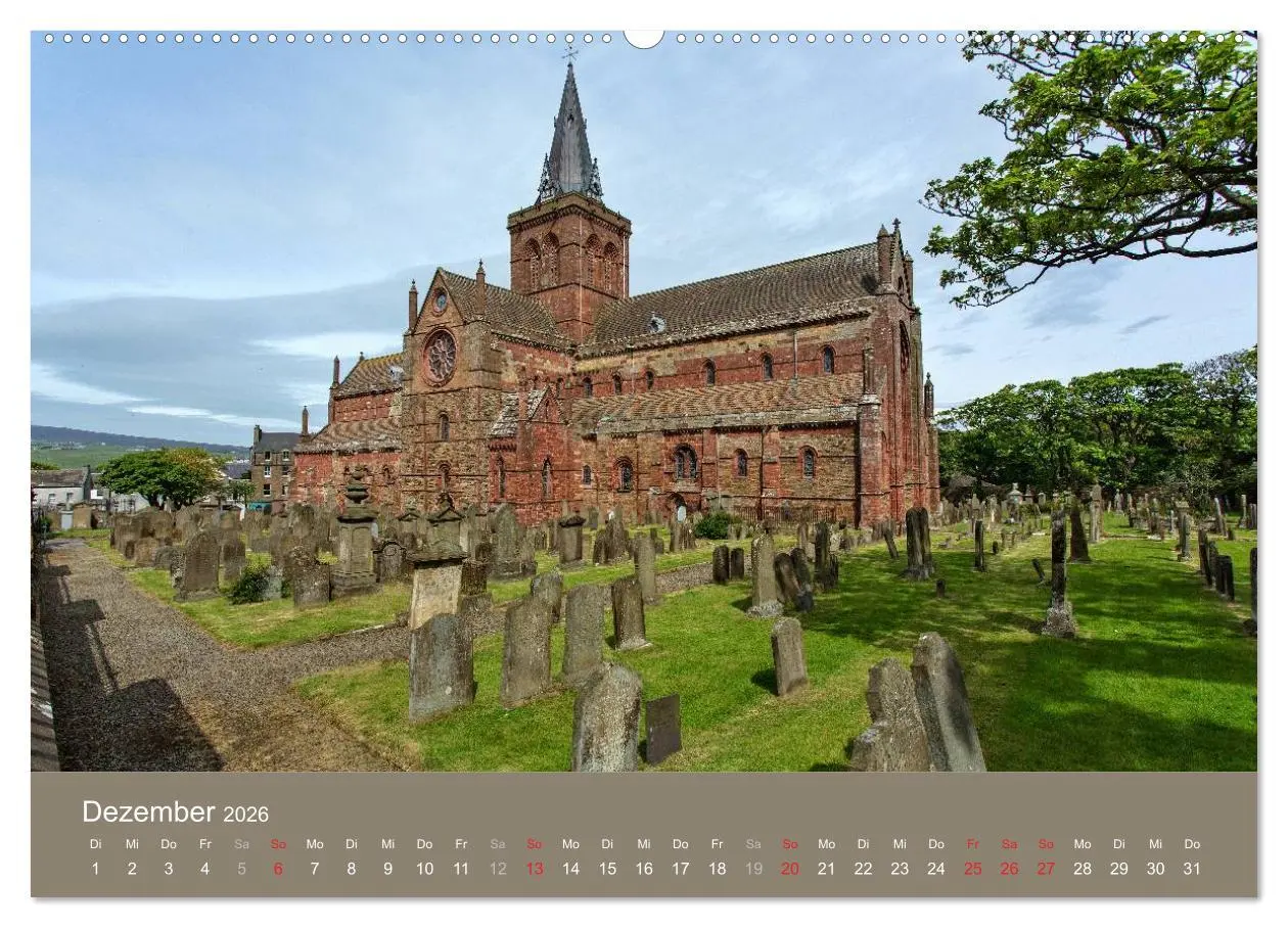 Bild: 9783516130546 | Historisches Schottland (Wandkalender 2026 DIN A2 quer), CALVENDO...