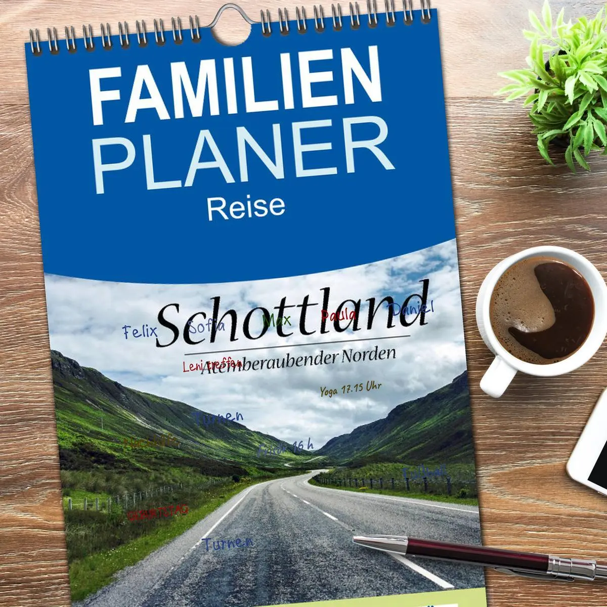 Bild: 9783516510546 | Familienplaner 2026 - Schottland, Atemberaubender Norden mit 5...