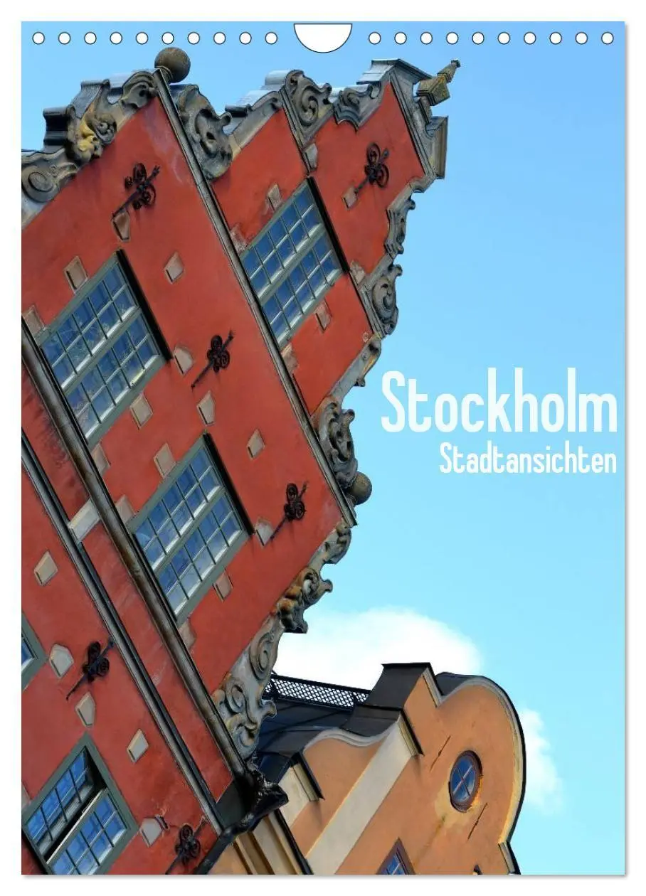 Cover: 9783569910546 | Stockholm - Stadtansichten (Wandkalender 2027 DIN A4 hoch),...