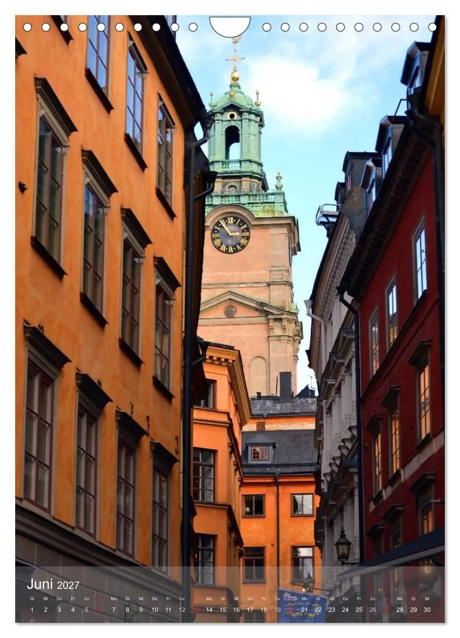 Bild: 9783569910546 | Stockholm - Stadtansichten (Wandkalender 2027 DIN A4 hoch),...