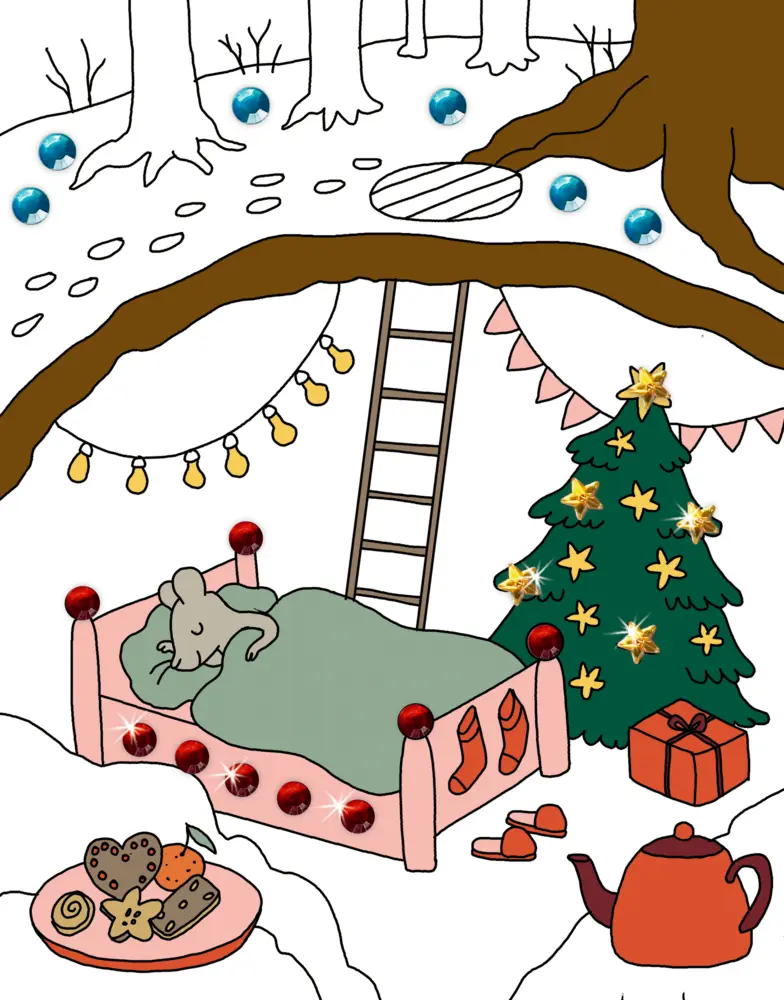 Bild: 9783649650546 | Malblock mit Glitzersteinchen - Frohe Weihnachten! | Miriam Fritz