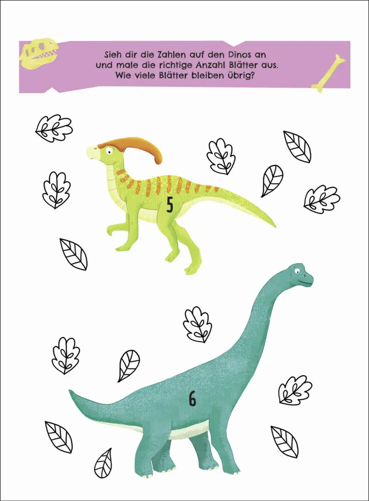 Rückseite: 9783743220546 | Meine Dino-Welt - Rätselspaß mit Stickern | Svenja Pidde | Broschüre