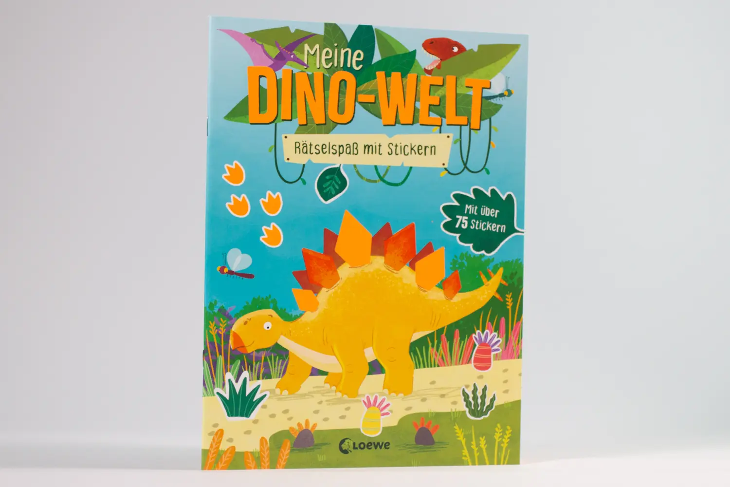 Bild: 9783743220546 | Meine Dino-Welt - Rätselspaß mit Stickern | Svenja Pidde | Broschüre