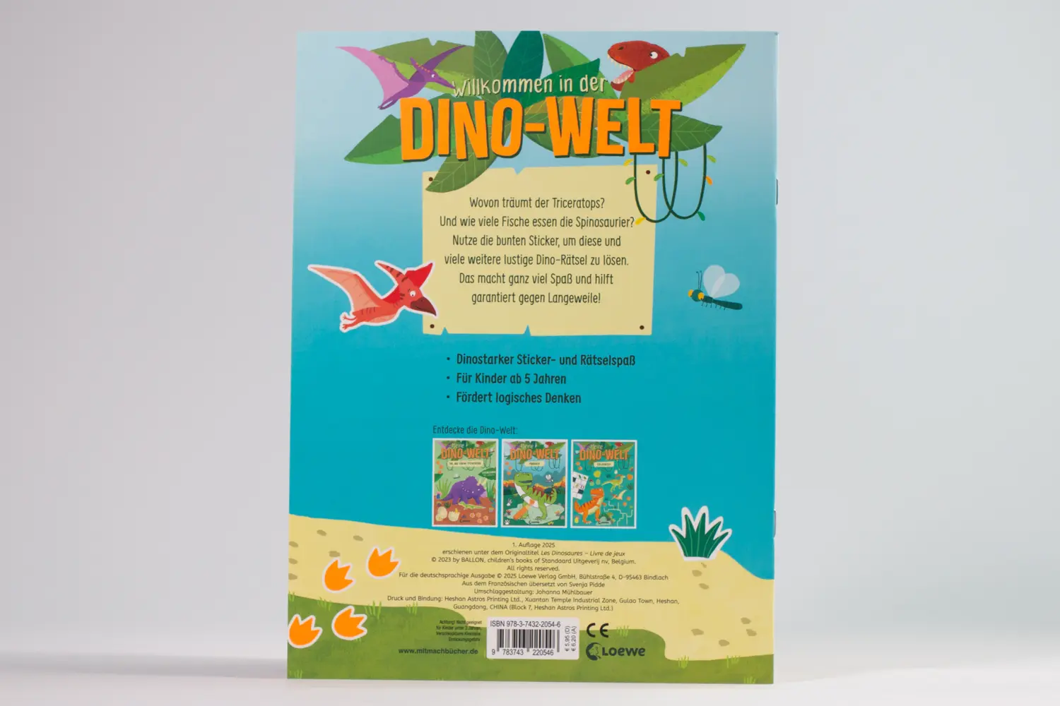 Bild: 9783743220546 | Meine Dino-Welt - Rätselspaß mit Stickern | Svenja Pidde | Broschüre