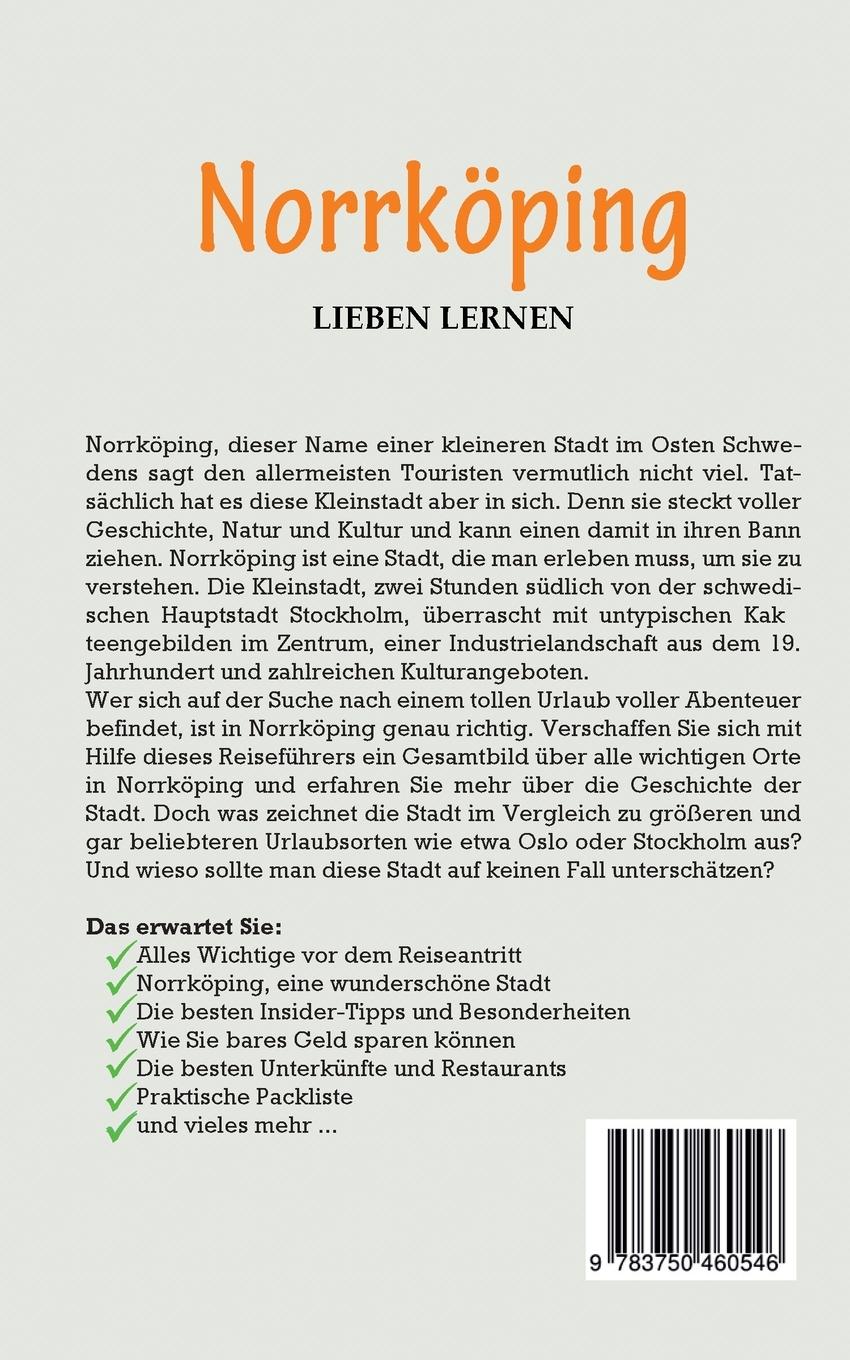 Rückseite: 9783750460546 | Norrköping lieben lernen: Der perfekte Reiseführer für einen...