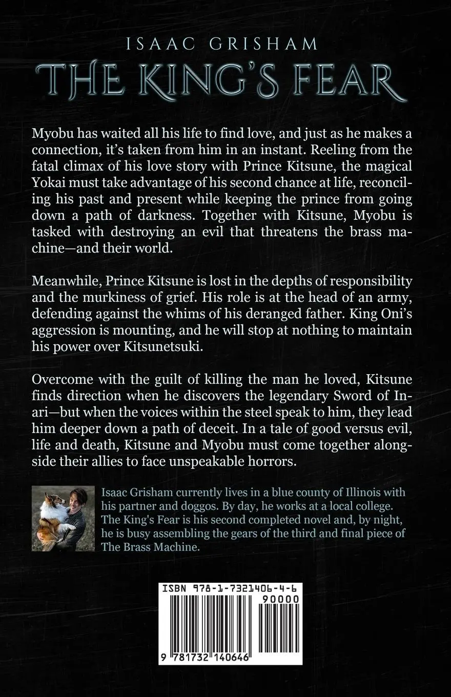 Rückseite: 9781732140646 | The King's Fear | The Brass Machine: Book Two | Isaac Grisham | Buch