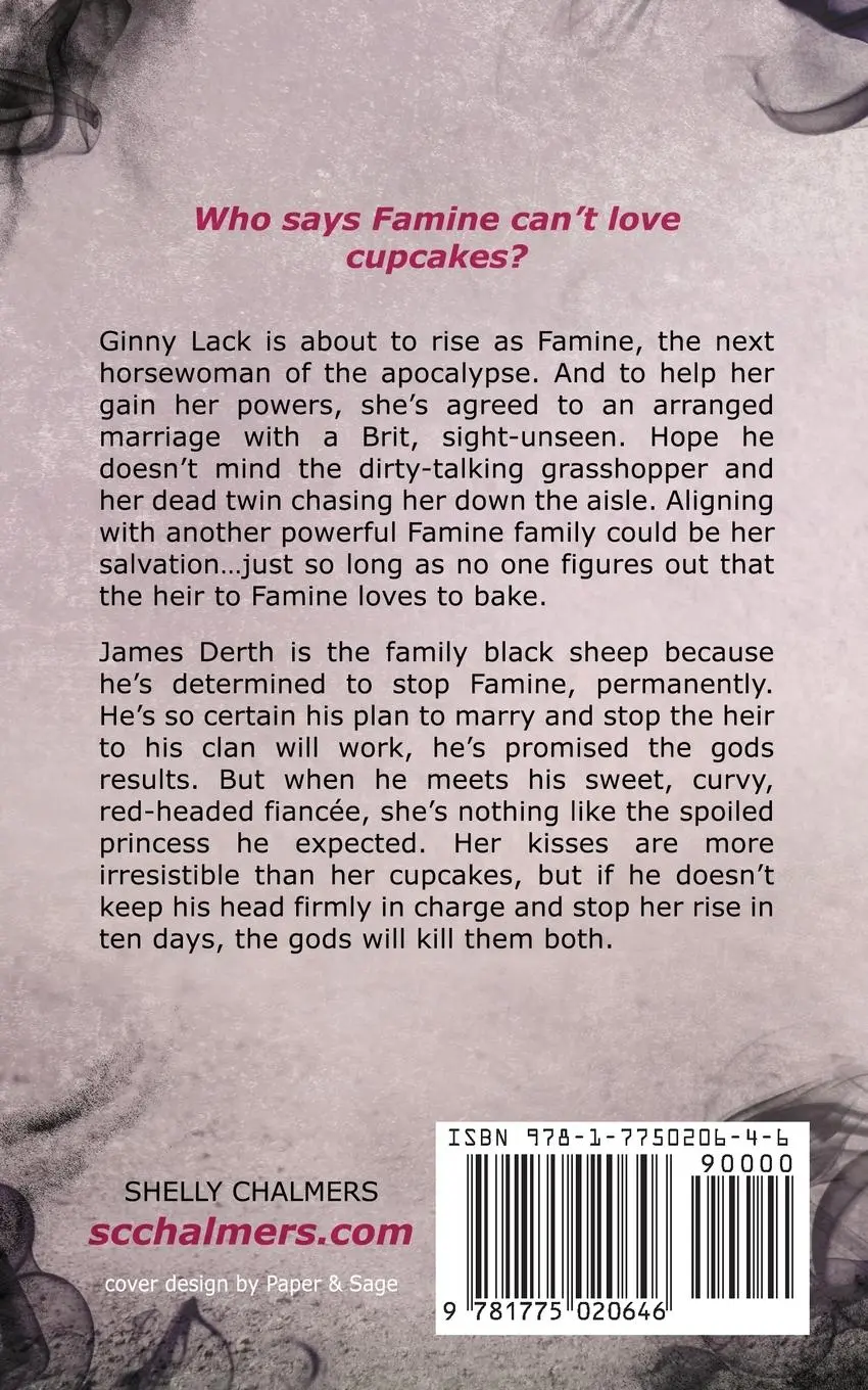 Rückseite: 9781775020646 | Must Love Famine | Shelly C Chalmers | Taschenbuch | Englisch | 2018