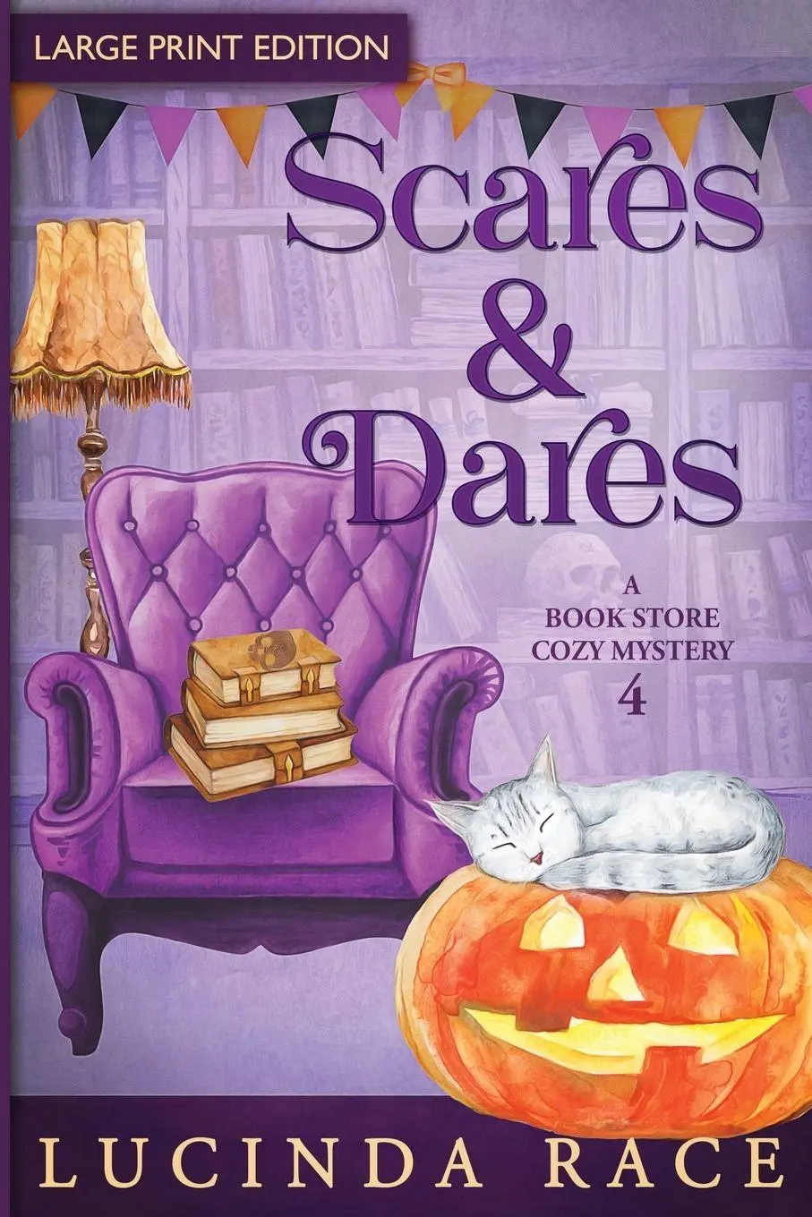 Cover: 9781954520646 | Scares and Dares LP | A Paranormal Witch Cozy Mystery | Lucinda Race