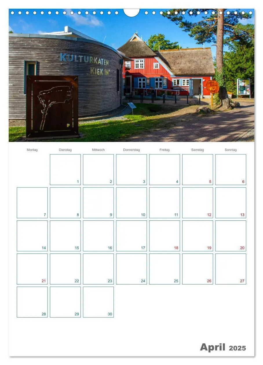 Bild: 9783383780646 | Ostseebad Prerow - Darßer Momente - Terminplaner (Wandkalender 2025...