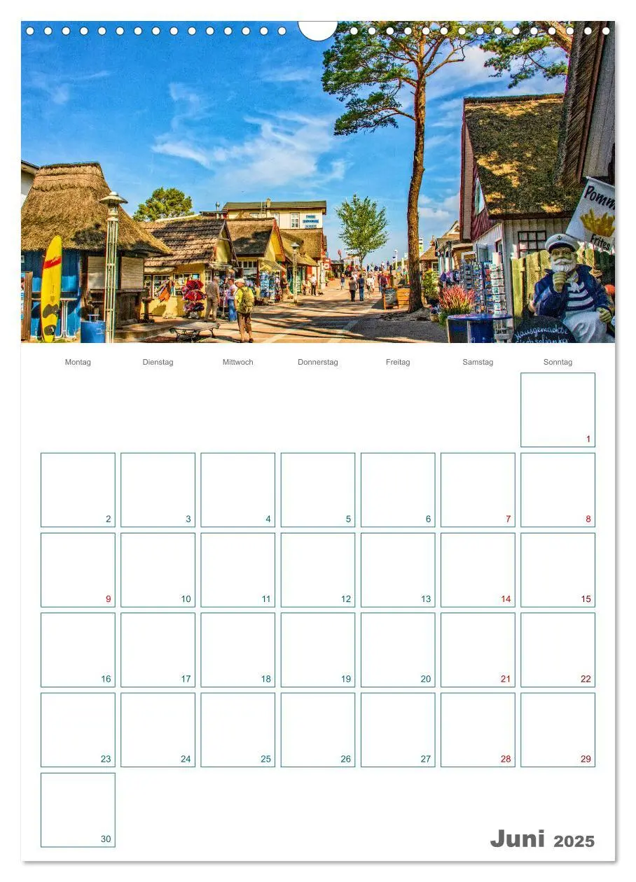 Bild: 9783383780646 | Ostseebad Prerow - Darßer Momente - Terminplaner (Wandkalender 2025...