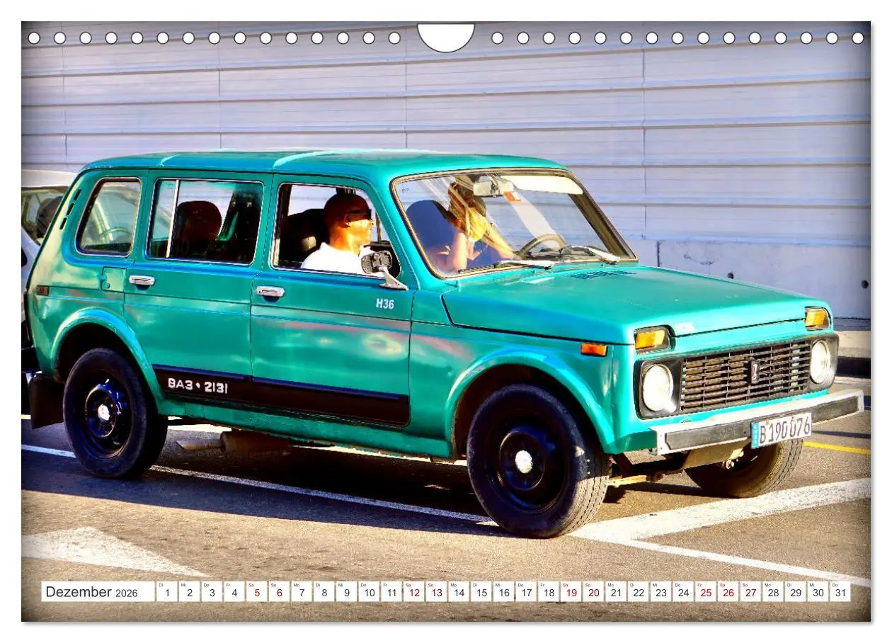 Bild: 9783457340646 | LADA NIVA - Exportschlager der UdSSR (Wandkalender 2026 DIN A4...