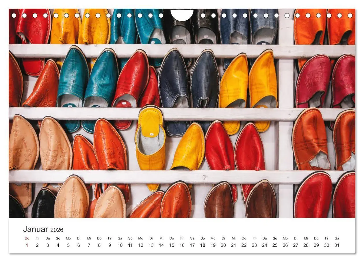 Bild: 9783457720646 | Das farbenfrohe Marokko (Wandkalender 2026 DIN A4 quer), CALVENDO...