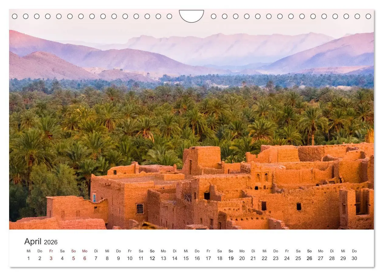 Bild: 9783457720646 | Das farbenfrohe Marokko (Wandkalender 2026 DIN A4 quer), CALVENDO...