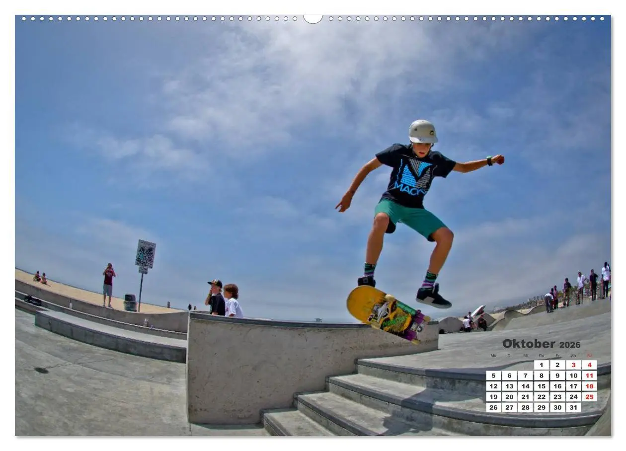 Bild: 9783516050646 | Skater. Skateboarding-Impressionen (Wandkalender 2026 DIN A2 quer),...