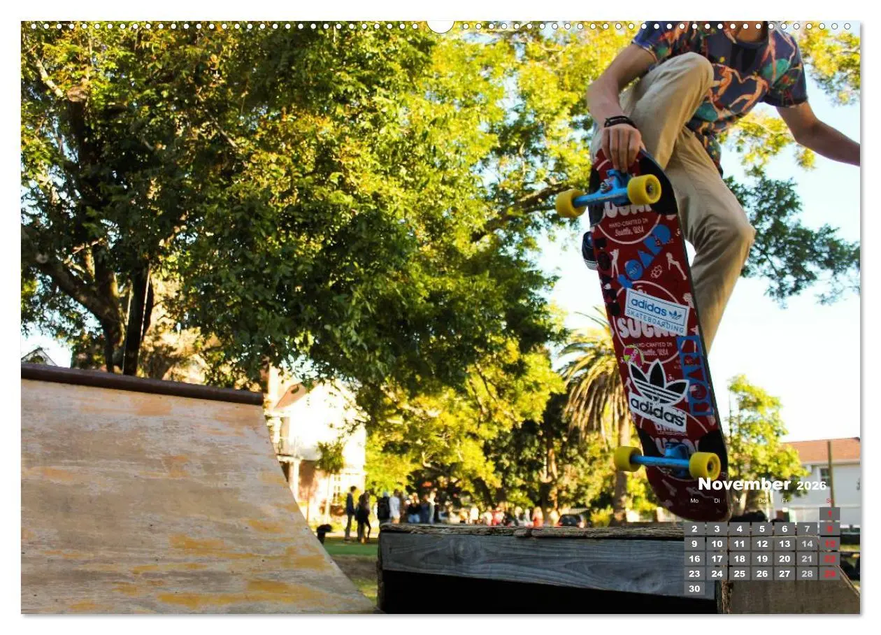 Bild: 9783516050646 | Skater. Skateboarding-Impressionen (Wandkalender 2026 DIN A2 quer),...
