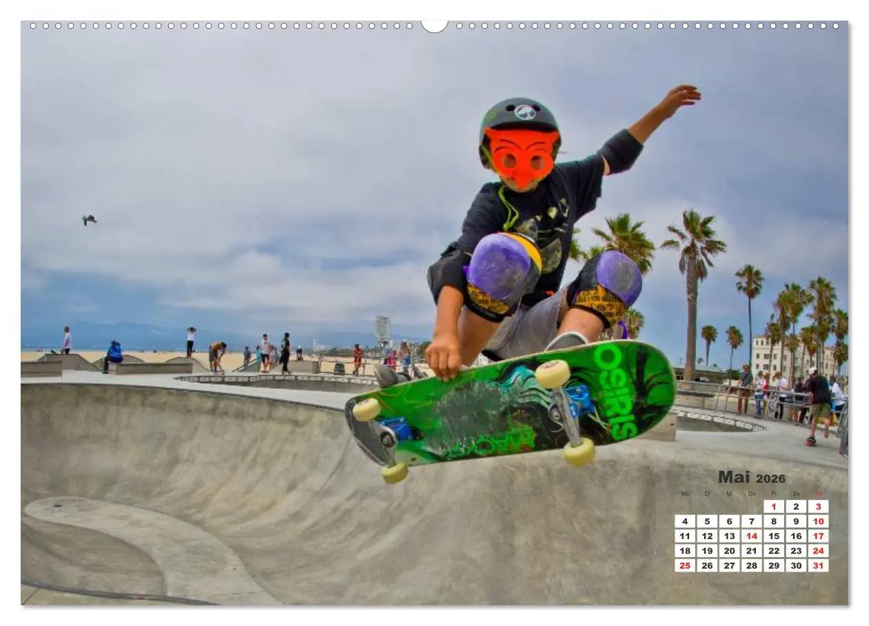 Bild: 9783516050646 | Skater. Skateboarding-Impressionen (Wandkalender 2026 DIN A2 quer),...