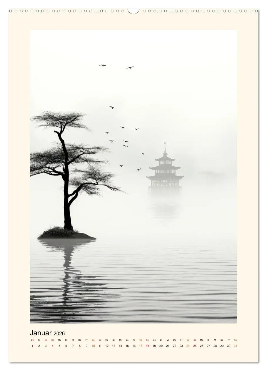 Bild: 9783516290646 | Japan - Kunst und Tradition (Wandkalender 2026 DIN A2 hoch),...
