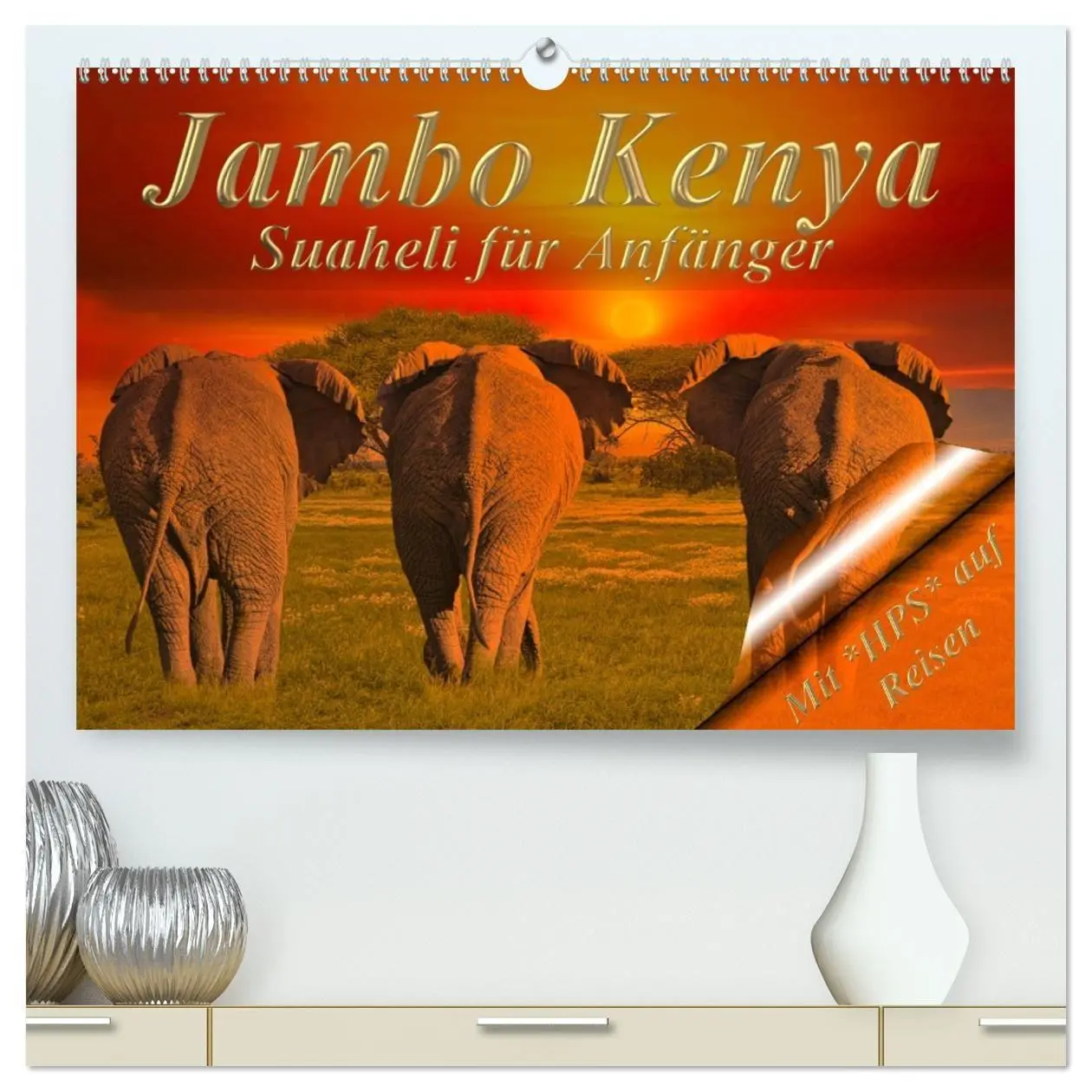 Cover: 9783569520646 | Jambo Kenya (hochwertiger Premium Wandkalender 2027 DIN A2 quer),...