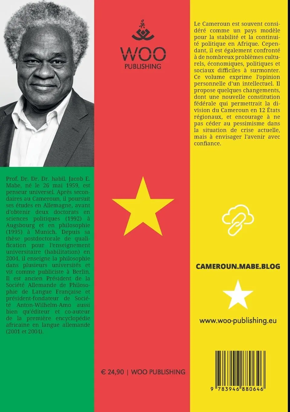 Rückseite: 9783946880646 | Croire au Cameroun et Construire son Avenir | Jacob Emmanuel Mabe