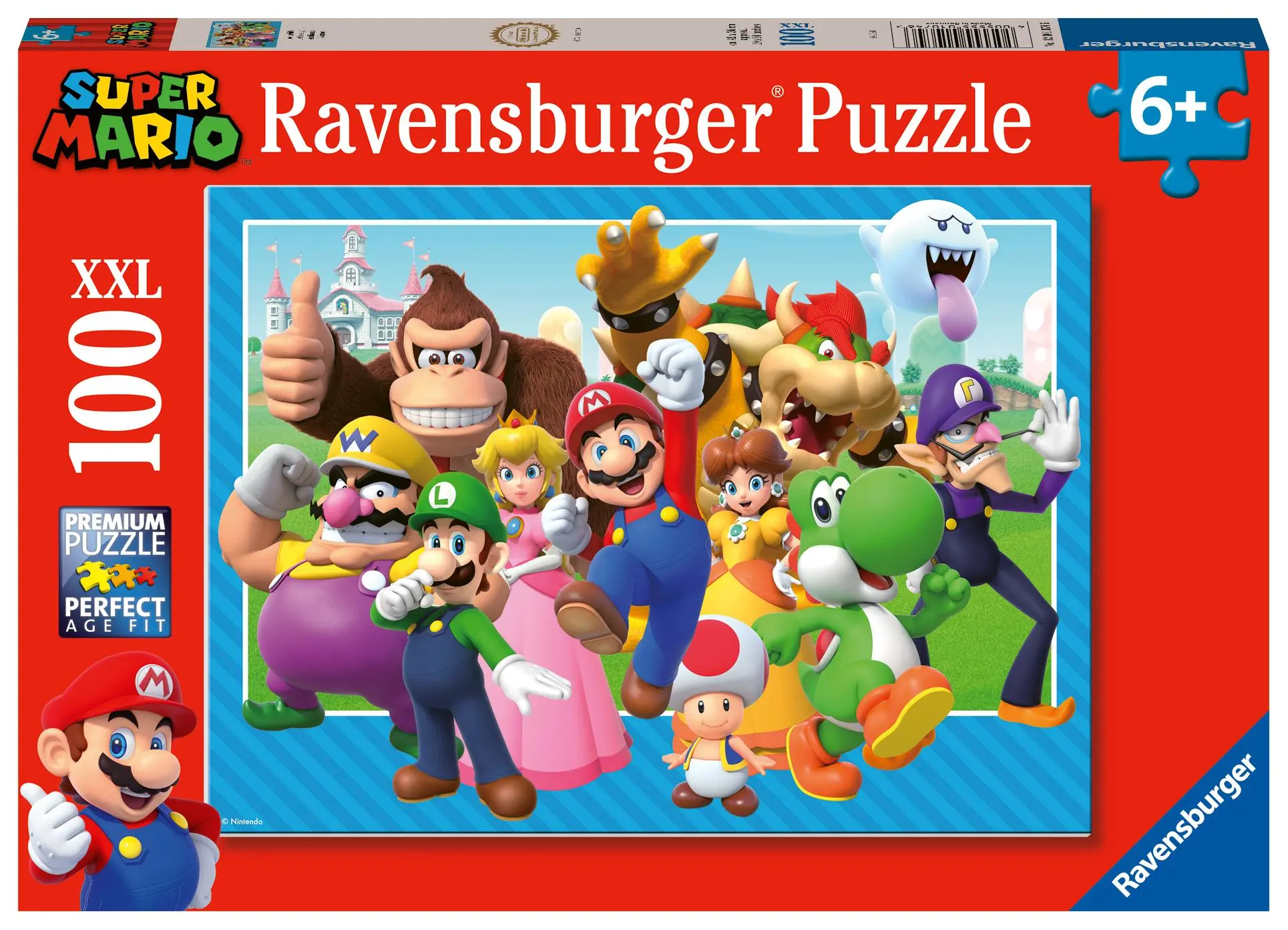 Cover: 4005555010746 | Kinderpuzzle 100 XXL Teile - Nintendo Super Mario - Los geht's! | 2024