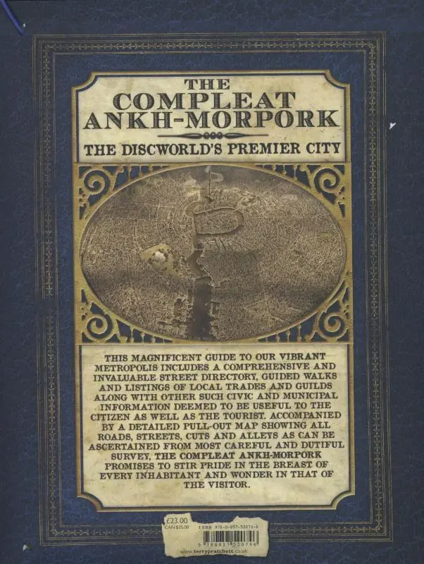 Rückseite: 9780857520746 | The Compleat Ankh-Morpork | Terry Pratchett | Buch | 128 S. | Englisch