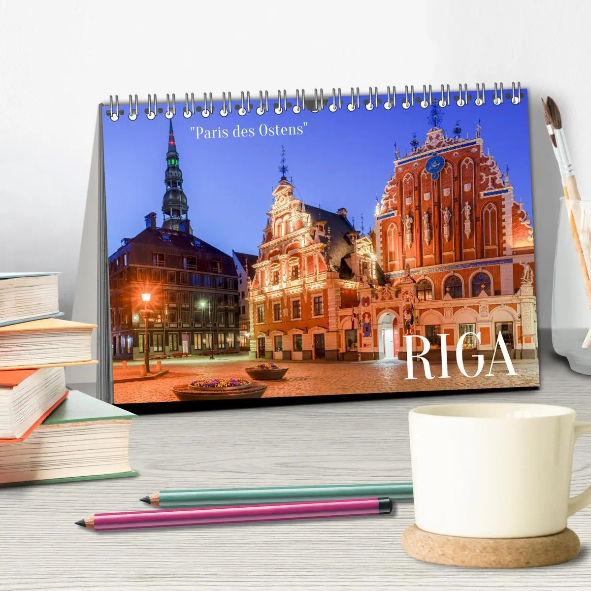 Bild: 9783457400746 | Riga - Paris des Ostens (Tischkalender 2026 DIN A5 quer), CALVENDO...