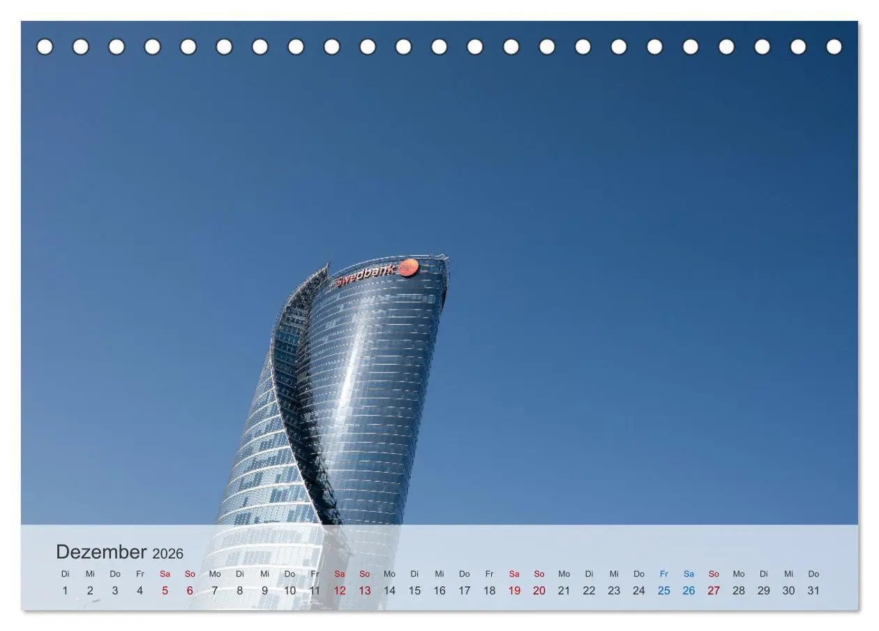 Bild: 9783457400746 | Riga - Paris des Ostens (Tischkalender 2026 DIN A5 quer), CALVENDO...