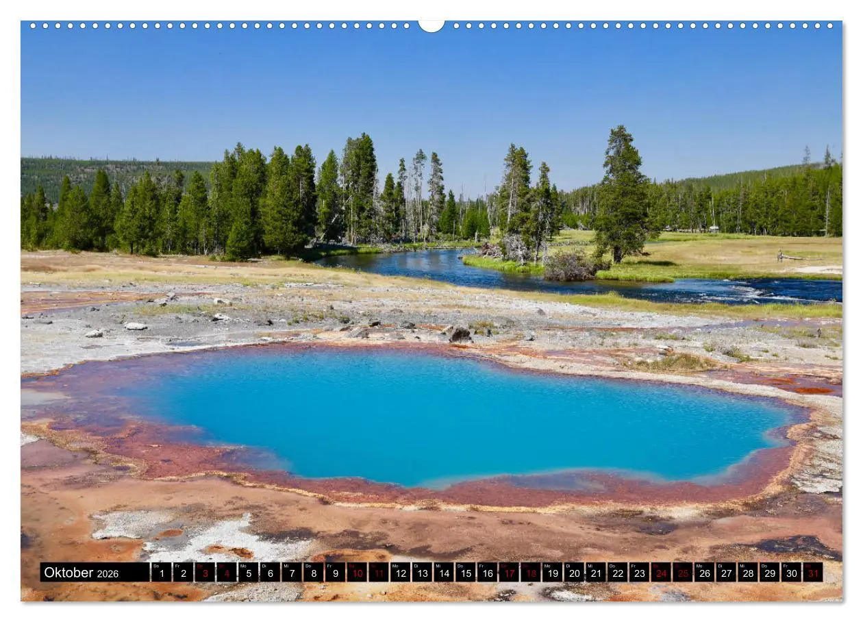 Bild: 9783457710746 | Wunderwelt Yellowstone 2026 (hochwertiger Premium Wandkalender 2026...