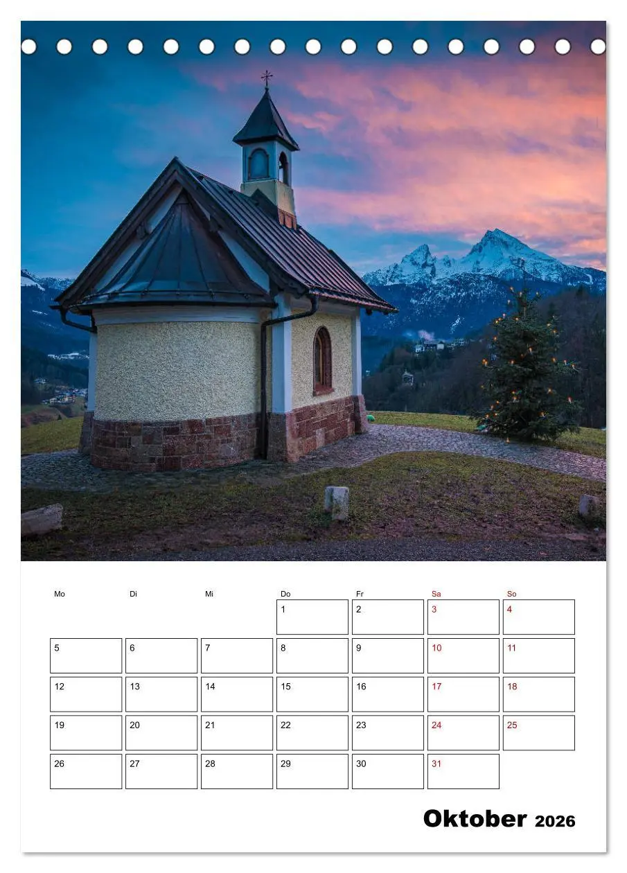 Bild: 9783516420746 | Traumhaftes Berchtesgadener Land (Tischkalender 2026 DIN A5 hoch),...