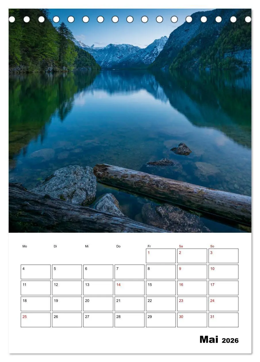 Bild: 9783516420746 | Traumhaftes Berchtesgadener Land (Tischkalender 2026 DIN A5 hoch),...