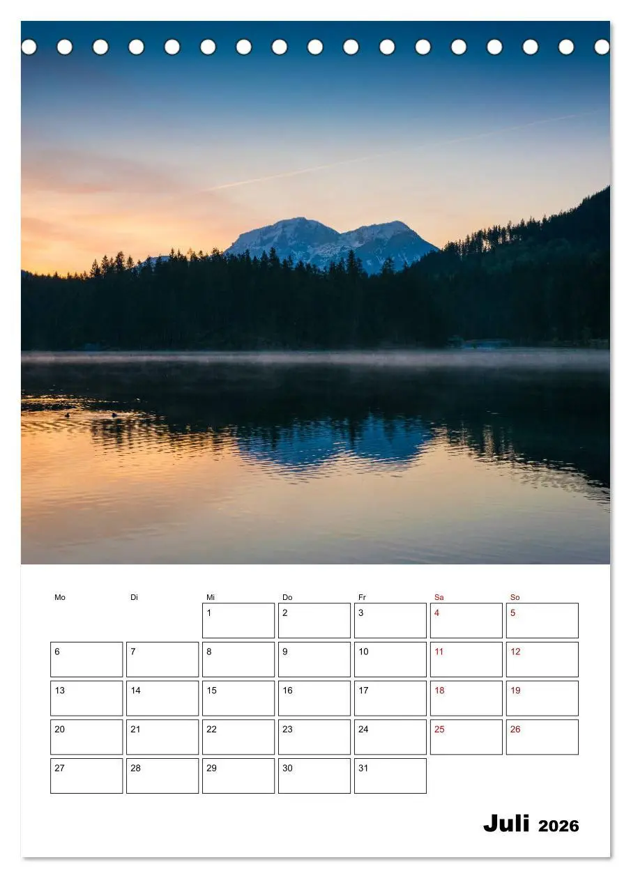 Bild: 9783516420746 | Traumhaftes Berchtesgadener Land (Tischkalender 2026 DIN A5 hoch),...