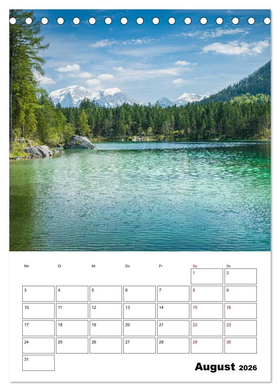 Bild: 9783516420746 | Traumhaftes Berchtesgadener Land (Tischkalender 2026 DIN A5 hoch),...