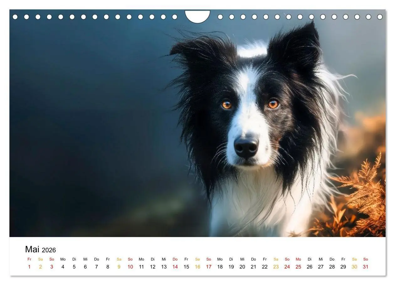 Bild: 9783516730746 | Border Collies Hüteprofis (Wandkalender 2026 DIN A4 quer), CALVENDO...