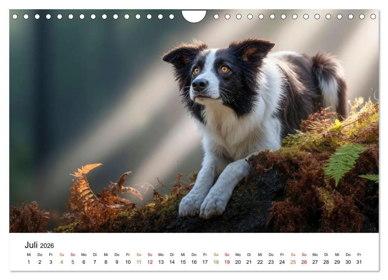 Bild: 9783516730746 | Border Collies Hüteprofis (Wandkalender 2026 DIN A4 quer), CALVENDO...