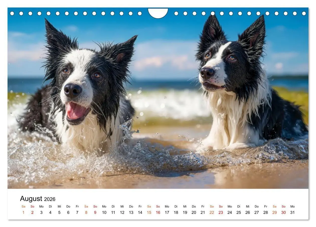 Bild: 9783516730746 | Border Collies Hüteprofis (Wandkalender 2026 DIN A4 quer), CALVENDO...
