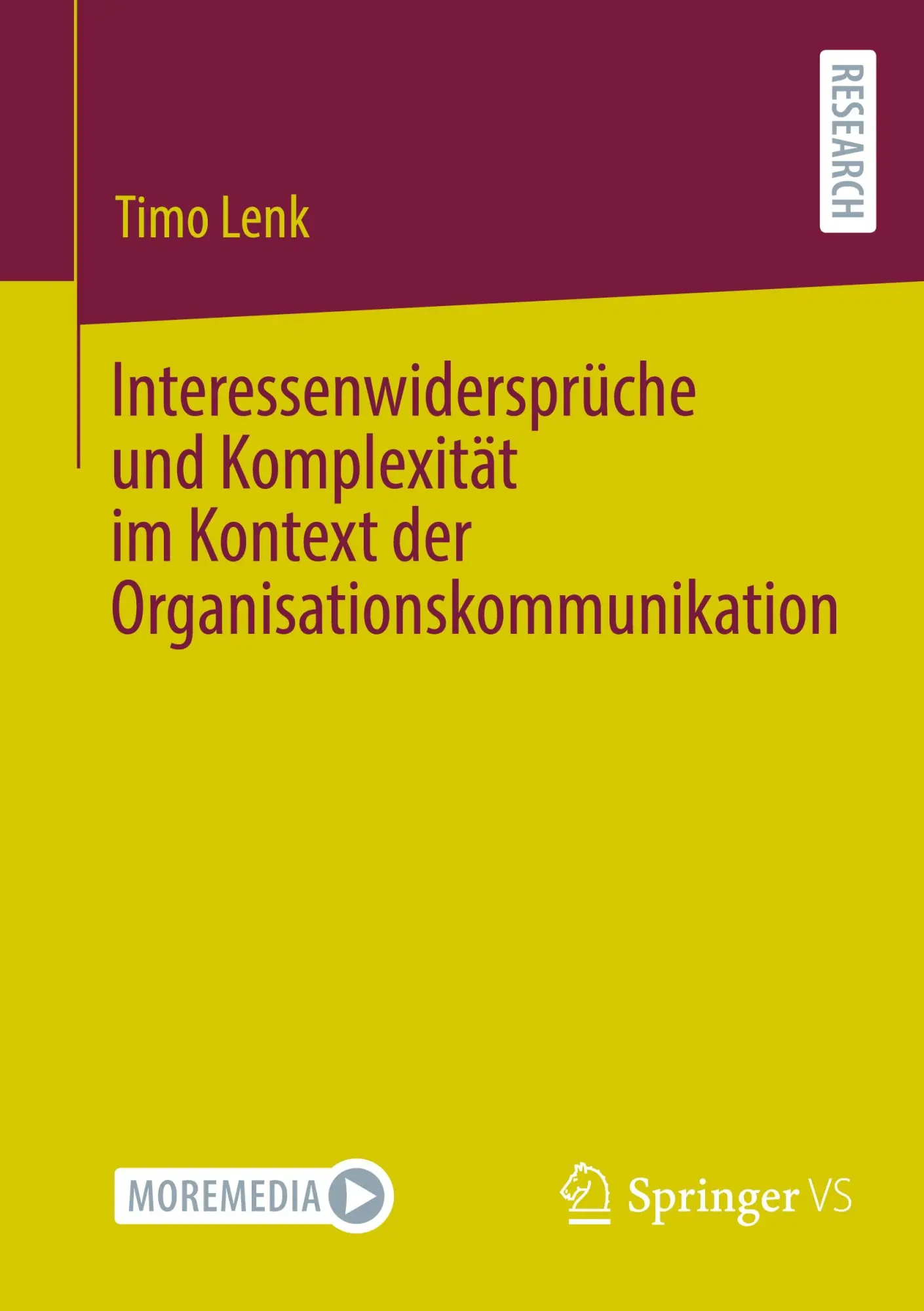 Cover: 9783658470746 | Interessenwidersprüche und Komplexität im Kontext der...