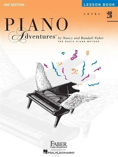Cover: 9781616770846 | Piano Adventures - Lesson Book - Level 2b | Nancy Faber_Randall Faber