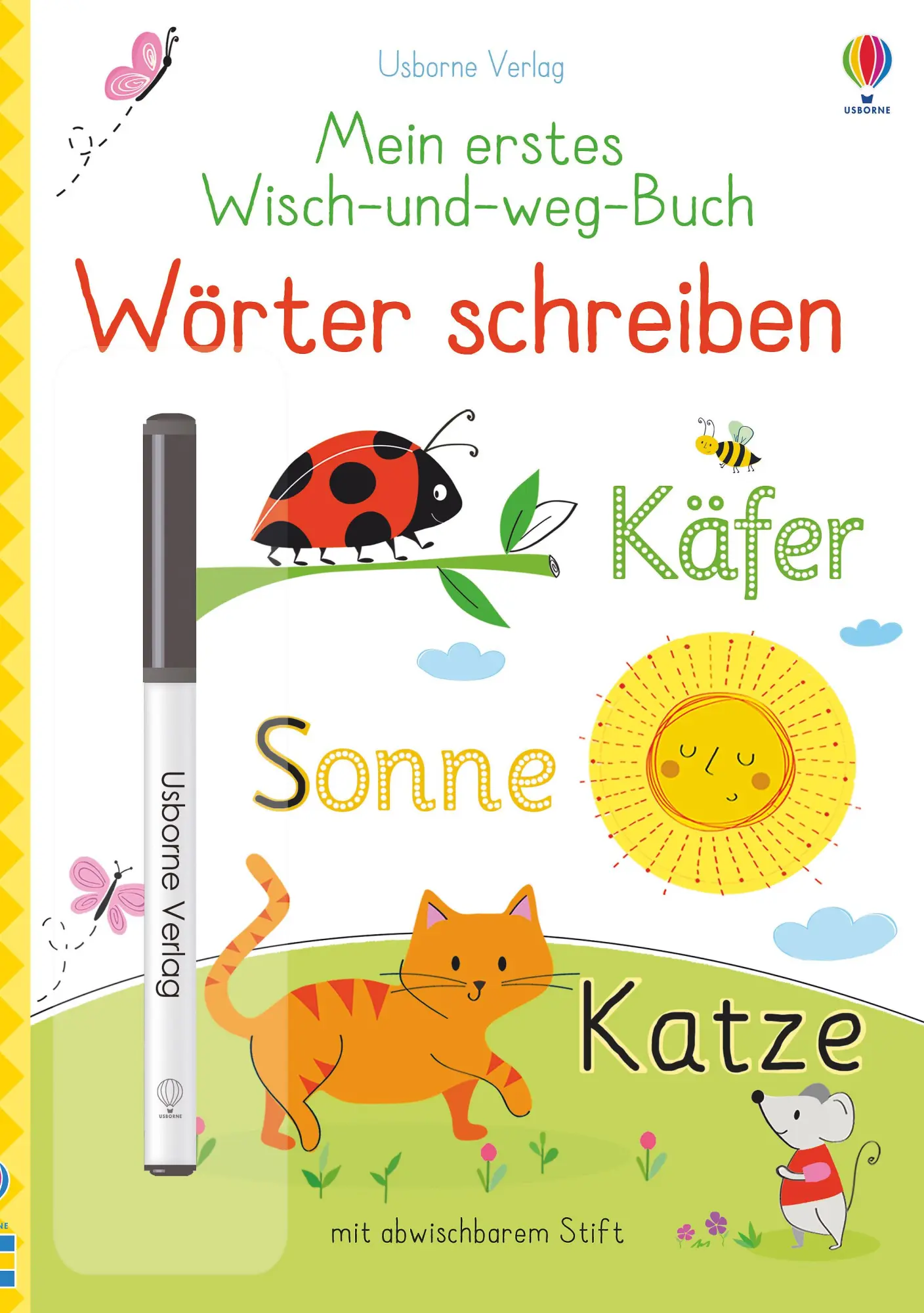 Cover: 9781789410846 | Mein erstes Wisch-und-weg-Buch: Wörter schreiben | Felicity Brooks