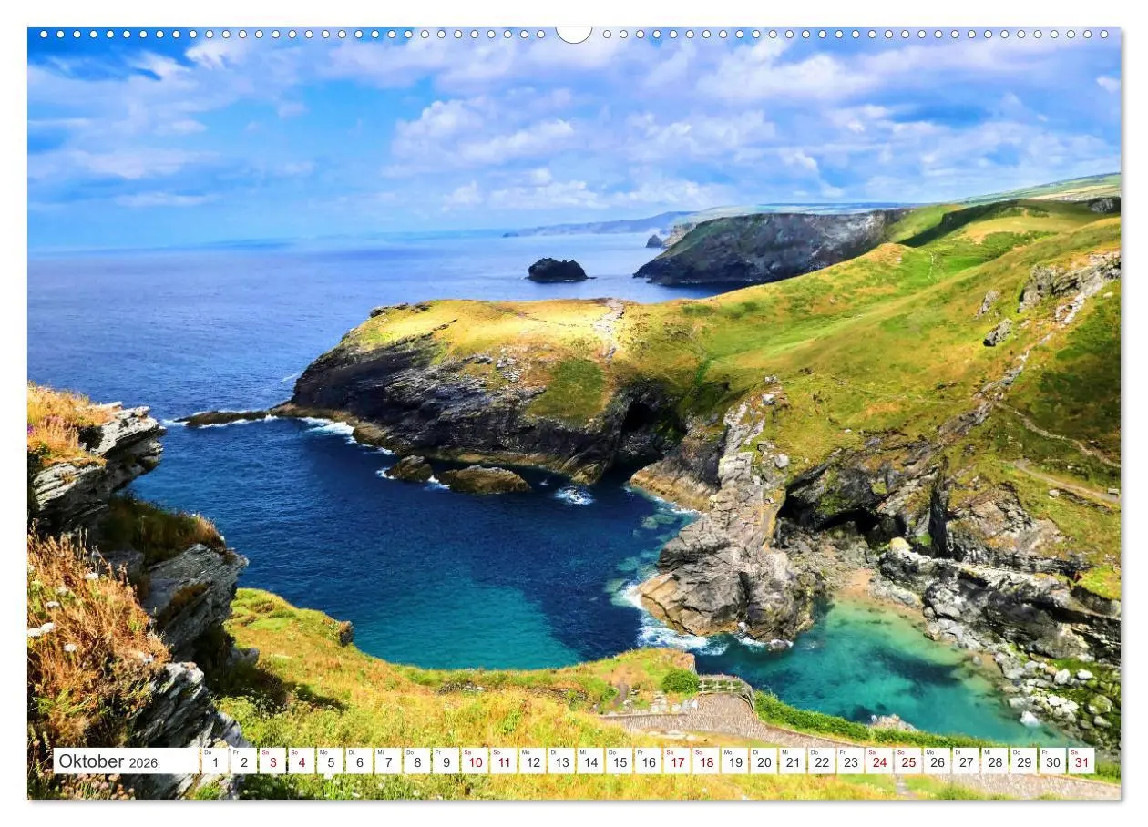Bild: 9783457490846 | Südengland - On the road in Devon und Cornwall (Wandkalender 2026...