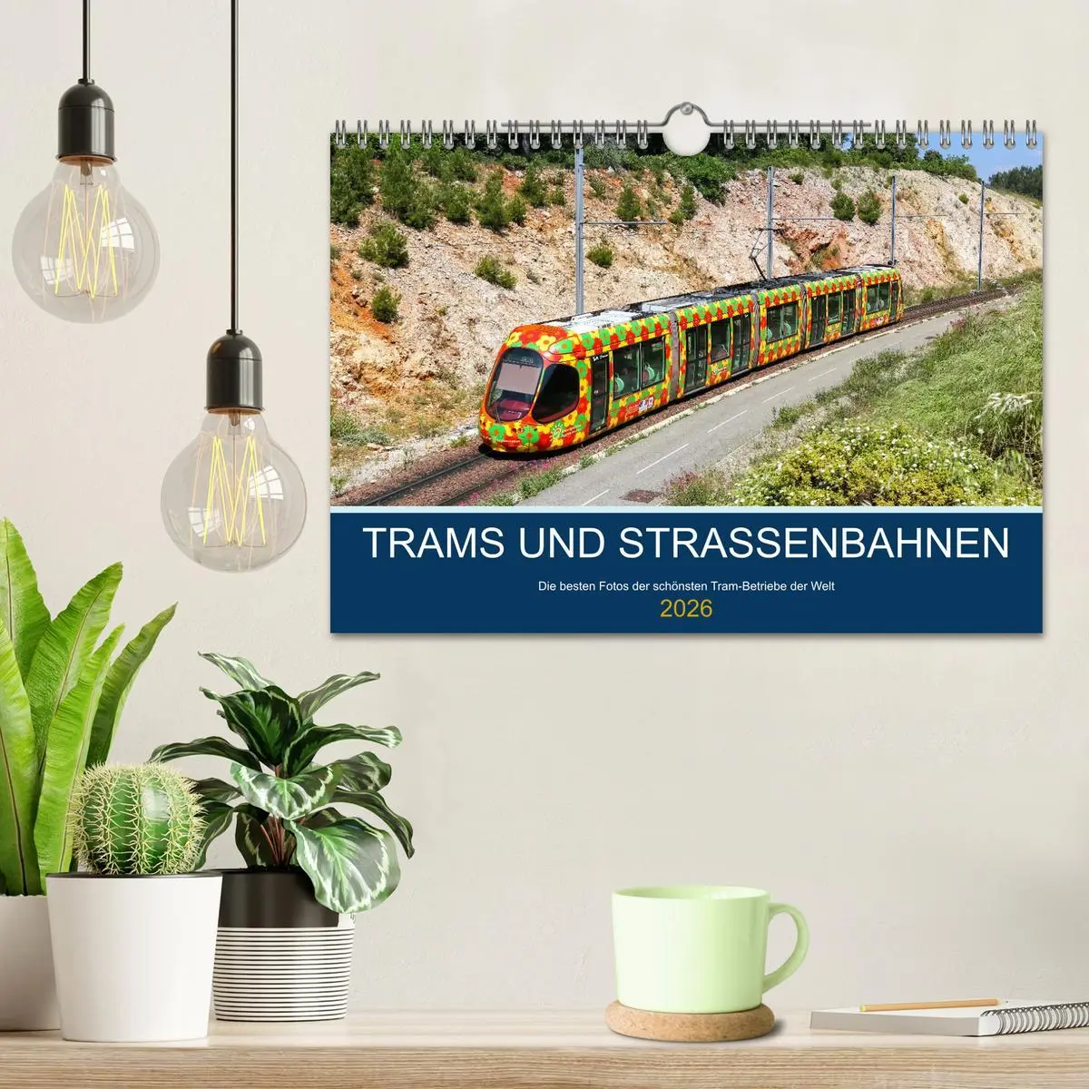 Bild: 9783457630846 | Trams und Straßenbahnen (Wandkalender 2026 DIN A4 quer), CALVENDO...