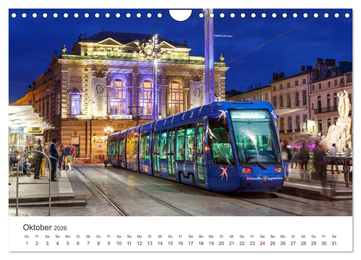Bild: 9783457630846 | Trams und Straßenbahnen (Wandkalender 2026 DIN A4 quer), CALVENDO...