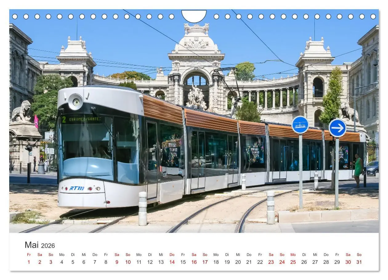 Bild: 9783457630846 | Trams und Straßenbahnen (Wandkalender 2026 DIN A4 quer), CALVENDO...