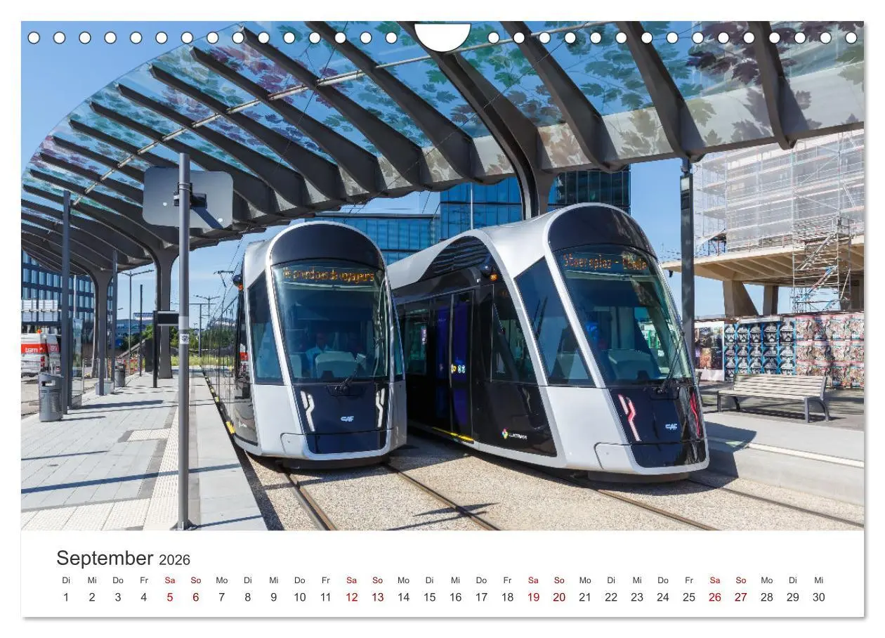 Bild: 9783457630846 | Trams und Straßenbahnen (Wandkalender 2026 DIN A4 quer), CALVENDO...