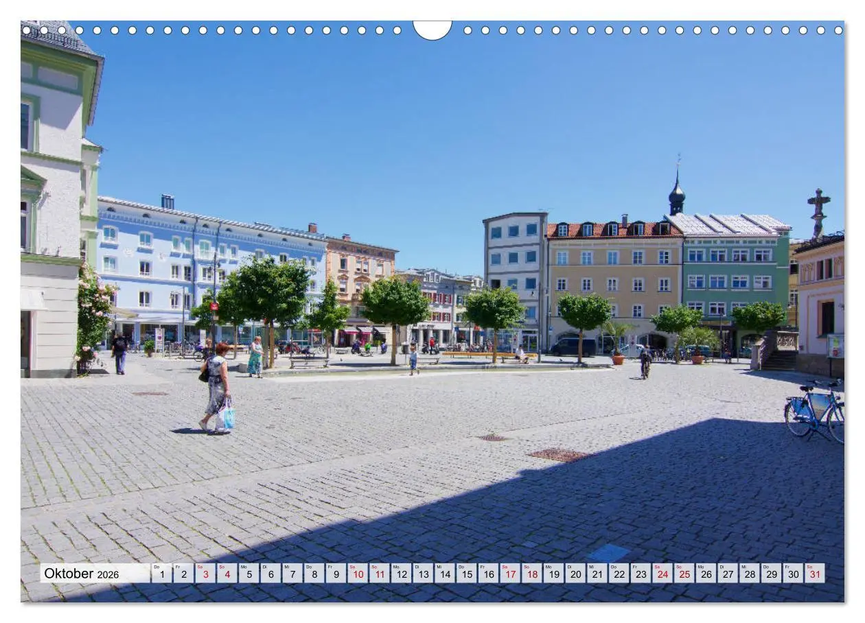 Bild: 9783457940846 | Eine Perle Oberbayerns - Rosenheim (Wandkalender 2026 DIN A3 quer),...