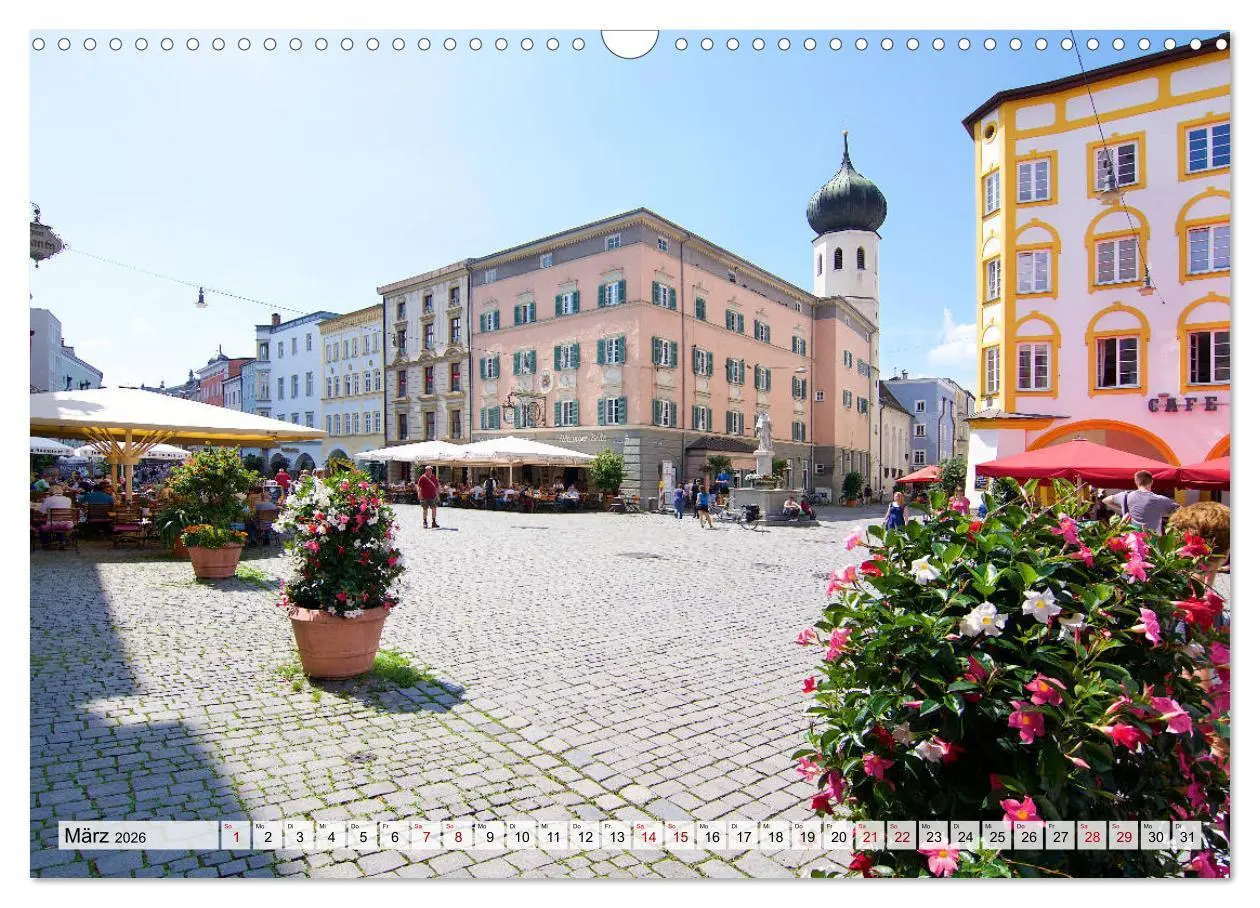 Bild: 9783457940846 | Eine Perle Oberbayerns - Rosenheim (Wandkalender 2026 DIN A3 quer),...