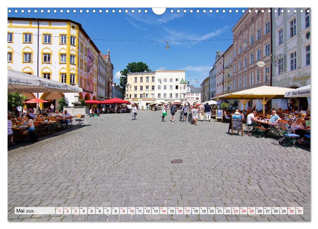 Bild: 9783457940846 | Eine Perle Oberbayerns - Rosenheim (Wandkalender 2026 DIN A3 quer),...